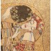 Gobelínový povlak na polštář  - The Kiss by Gustav Klimt